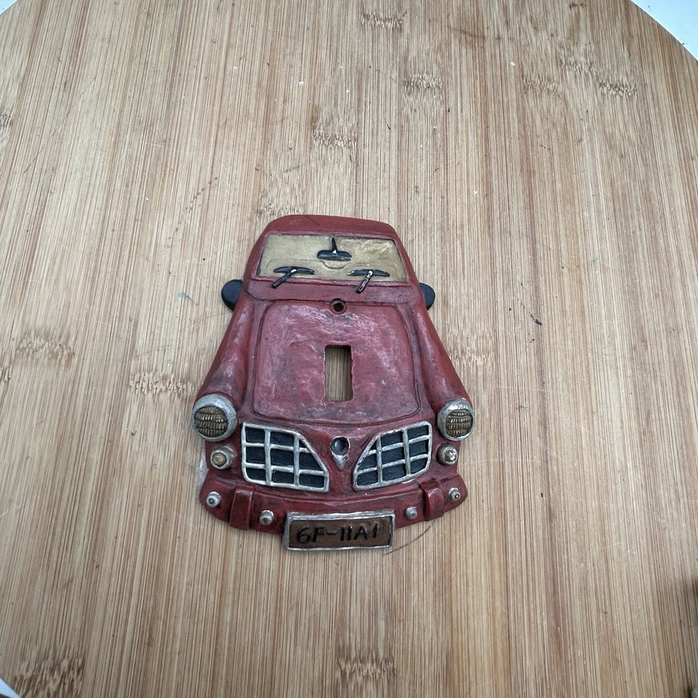 Car Single Switch For Wall Cover Man Cave Child's Room Decor NASCAR